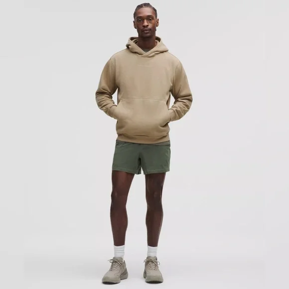 Lululemon Steady State Pullover Hoodie Run Graphic -  Sheer Oak Tan, Size S - Picture 7 of 8